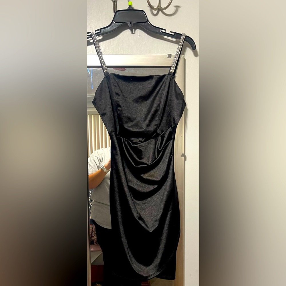 XS black semi formal dress